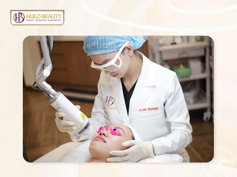 Lưu ý khi điều trị mụn bằng laser