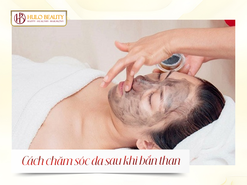 Cách chăm sóc da sau khi bắn than hoạt tính
