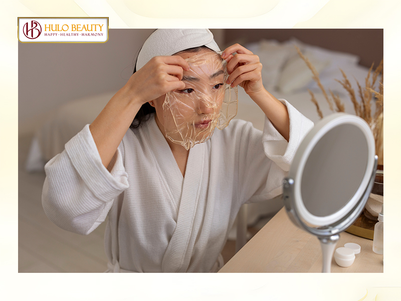Đắp mặt nạ để làn da mịn màng hơn