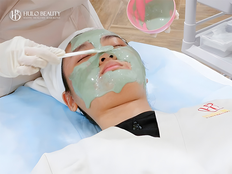 Bước 7: Đắp mask