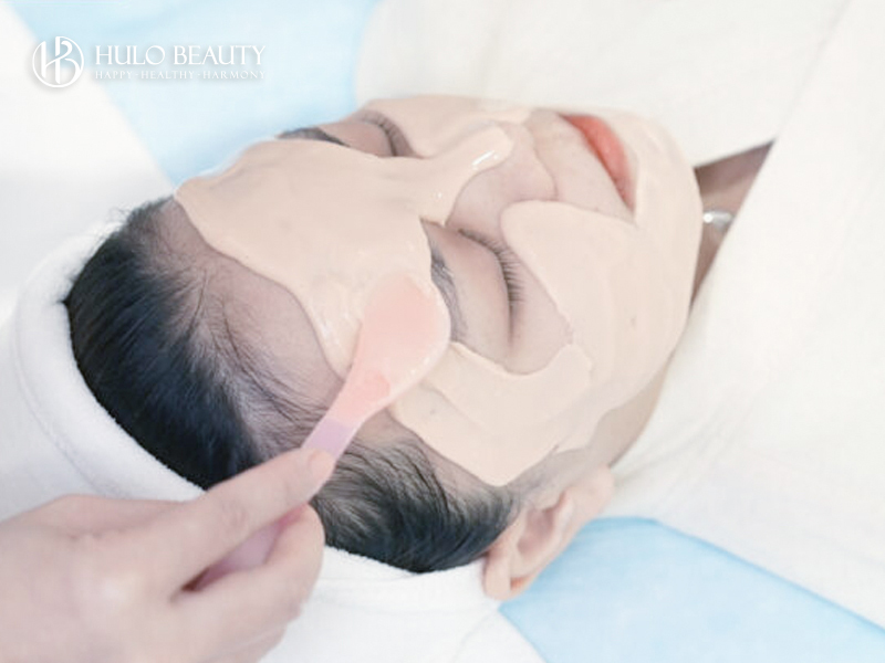 Bước 6: Đắp mask dưỡng da