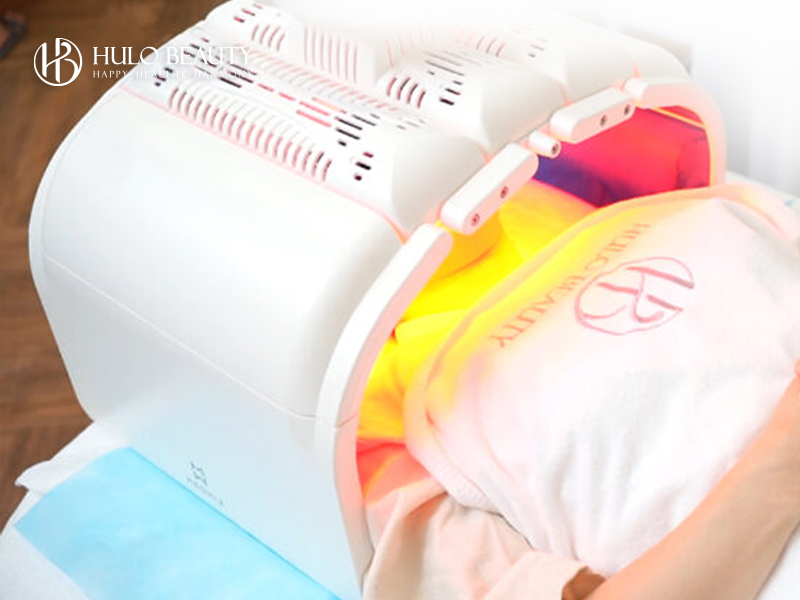 Bước 5: Chiếu đèn LED ánh sáng